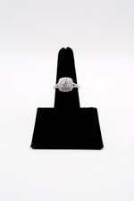 Load image into Gallery viewer, Diamond Double Halo Engagement Ring