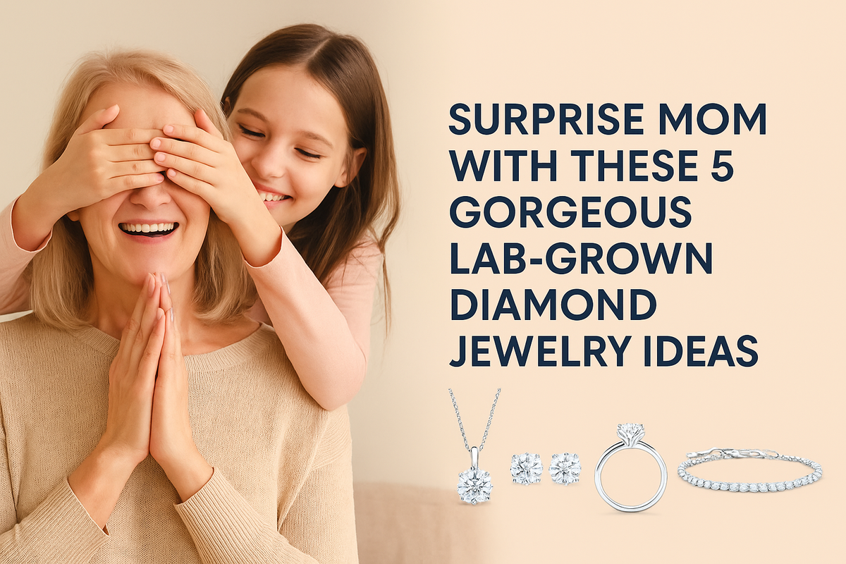 Lab grown diamond jewelry ideas