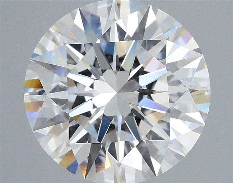 round Lab Grown 5.01ct F VS1