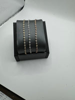 Load image into Gallery viewer, 1.00ct t.w. Bezel Set Tennis Bracelet - 14K Gold, Adjustable Length
