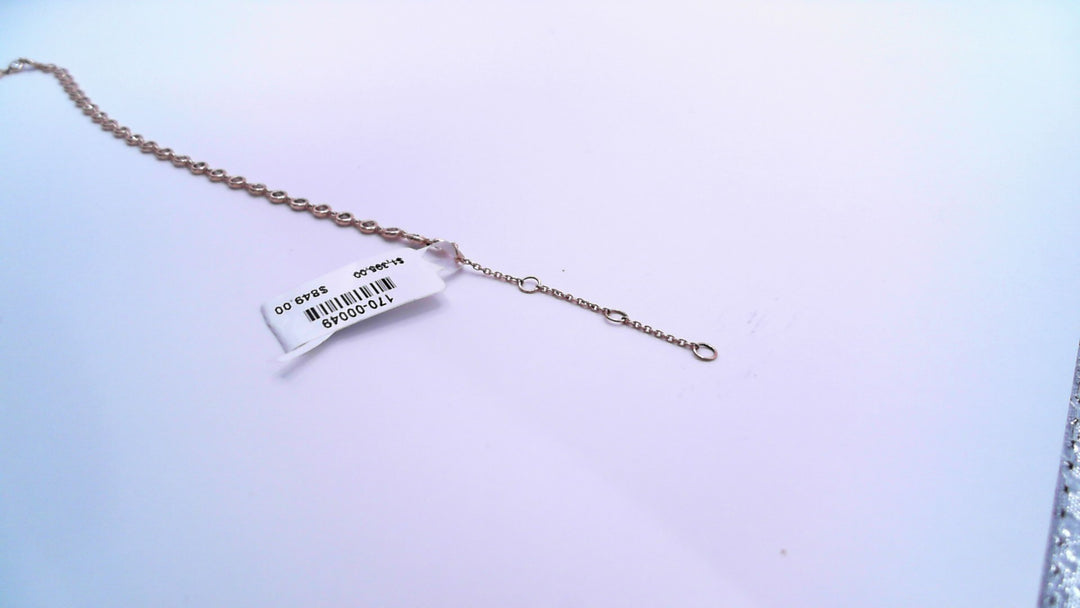 1.00ct t.w. Bezel Set Tennis Bracelet - 14K Gold, Adjustable Length